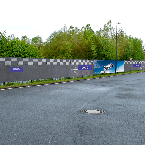 Exklusives Mega-Werbebanner (100m)